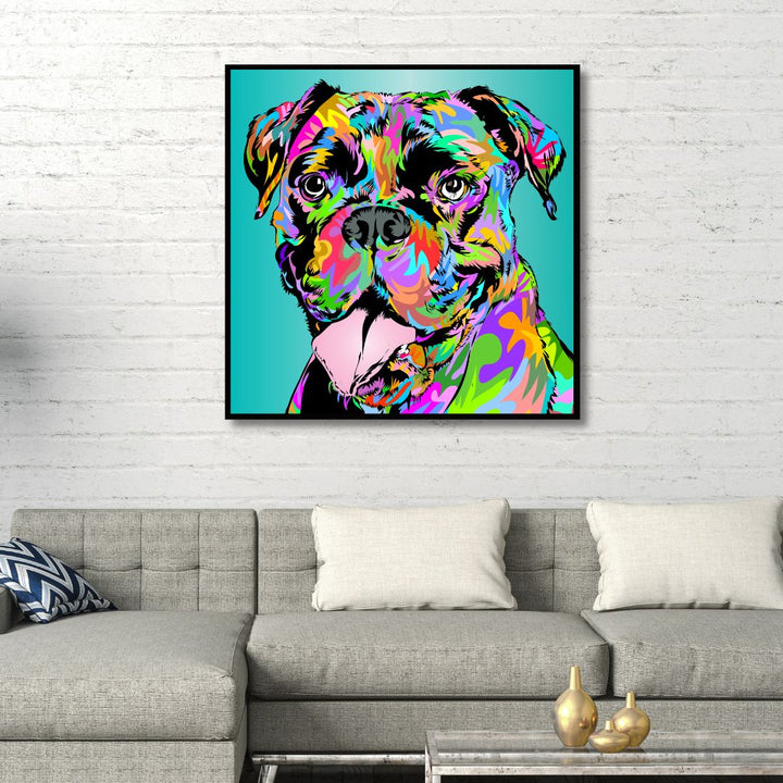 Boxer Pop Art - Designity Art