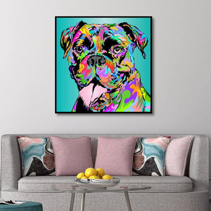 Boxer Pop Art - Designity Art