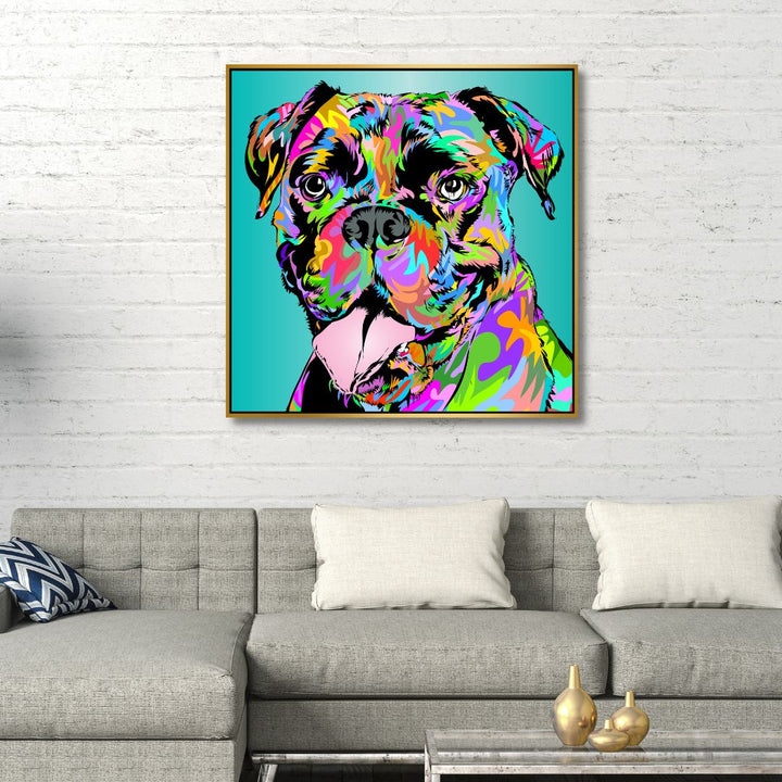 Boxer Pop Art - Designity Art