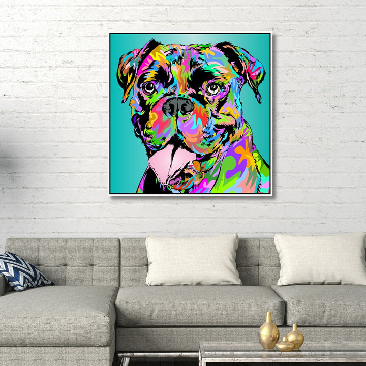 Boxer Pop Art - Designity Art