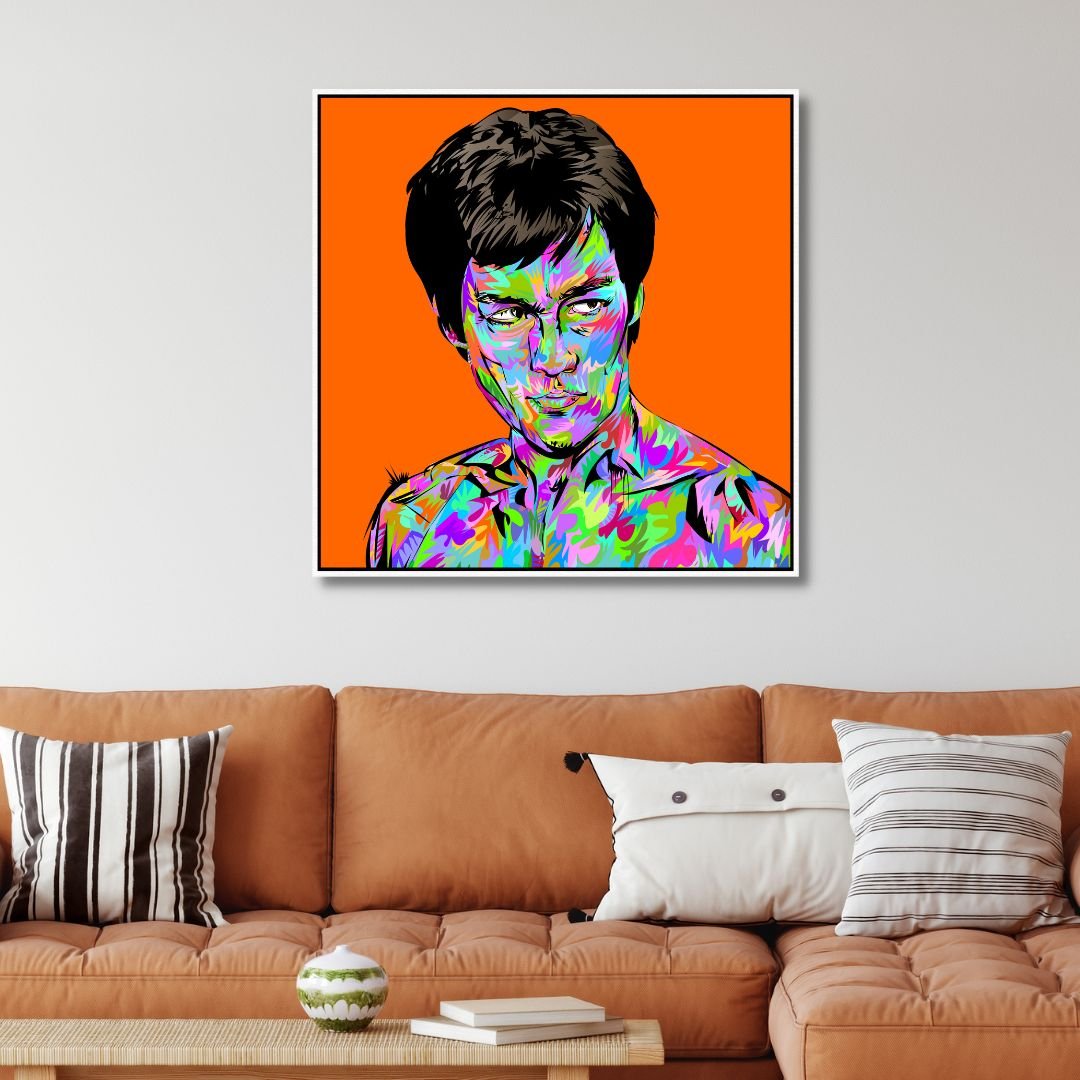 Bruce Lee Pop Art - Designity Art