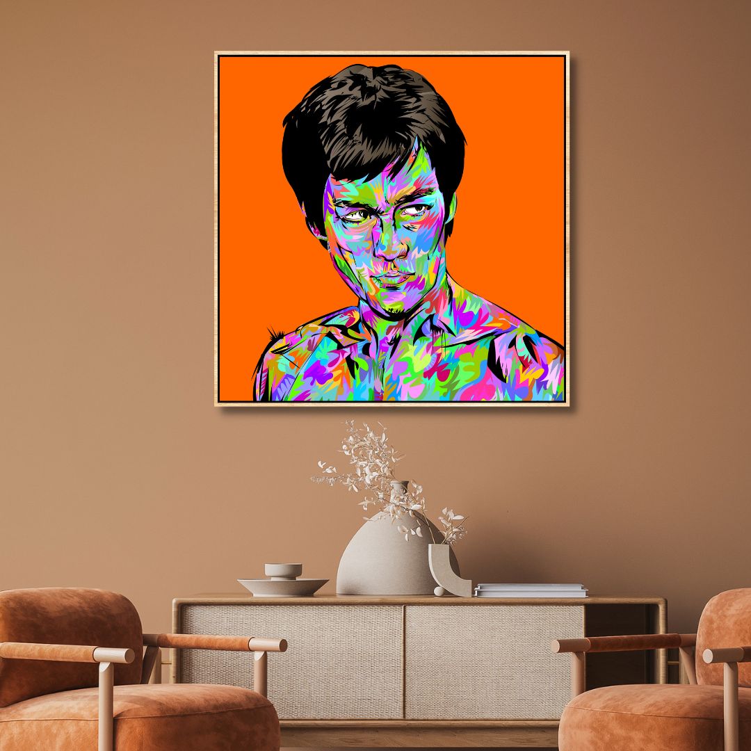 Bruce Lee Pop Art - Designity Art