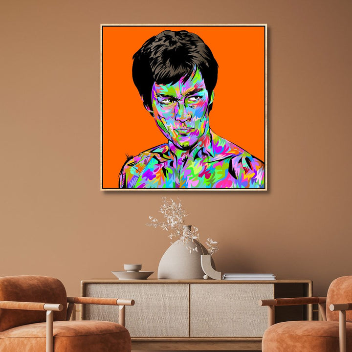 Bruce Lee Pop Art - Designity Art