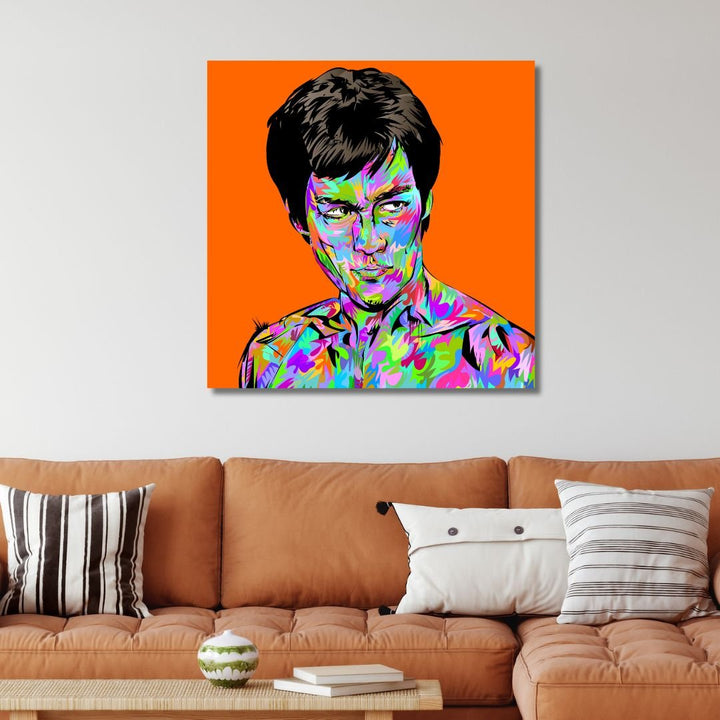 Bruce Lee Pop Art - Designity Art