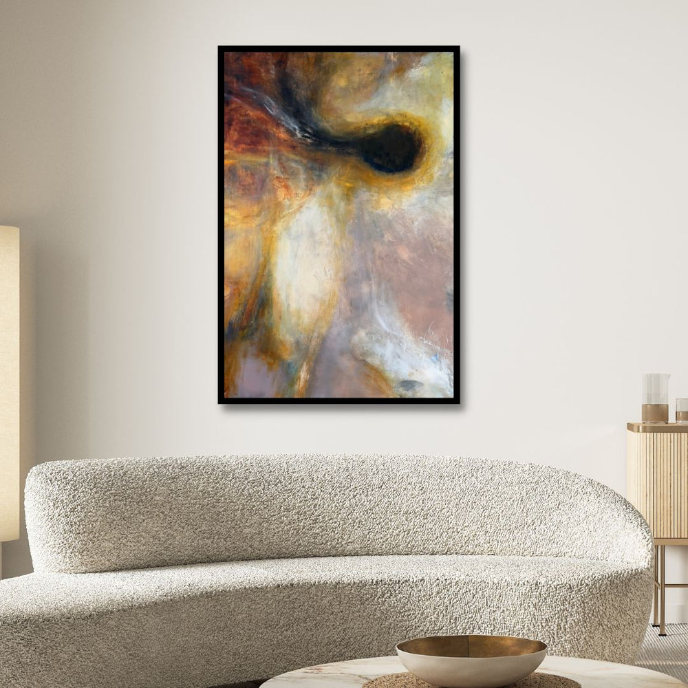 "Center Energy Within" Abstract Art - Designity Art