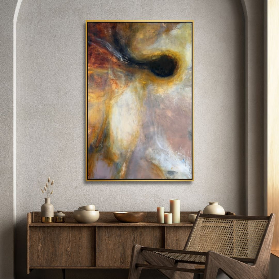 "Center Energy Within" Abstract Art - Designity Art