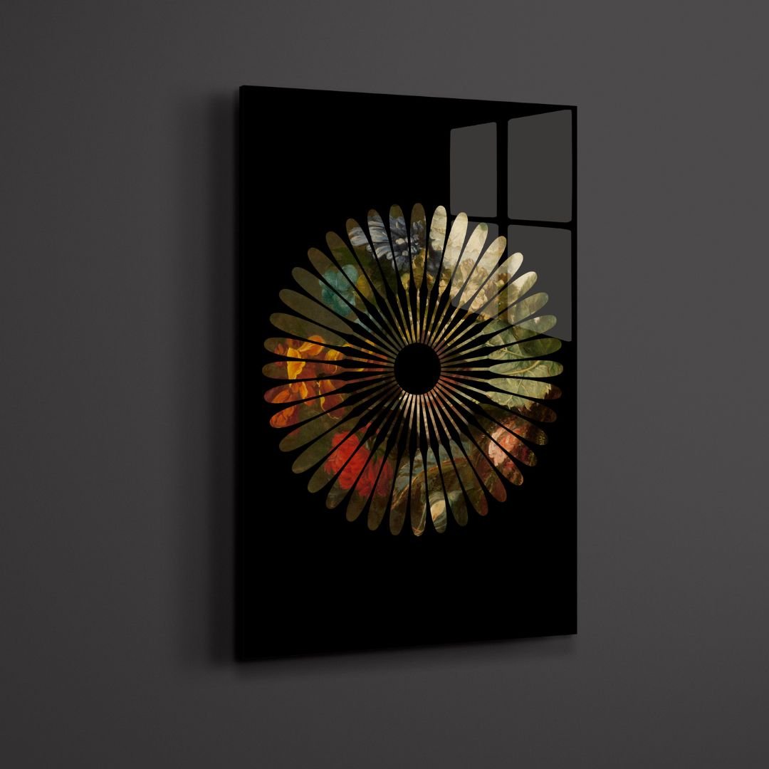 Flowers in Flower Acrylic Glass Art - Designity Art