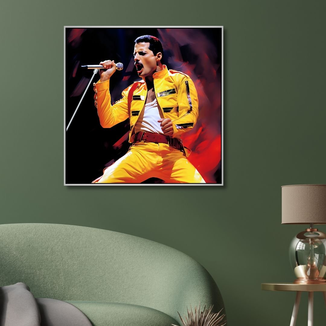 Freddie Mercury Pop Art - Designity Art