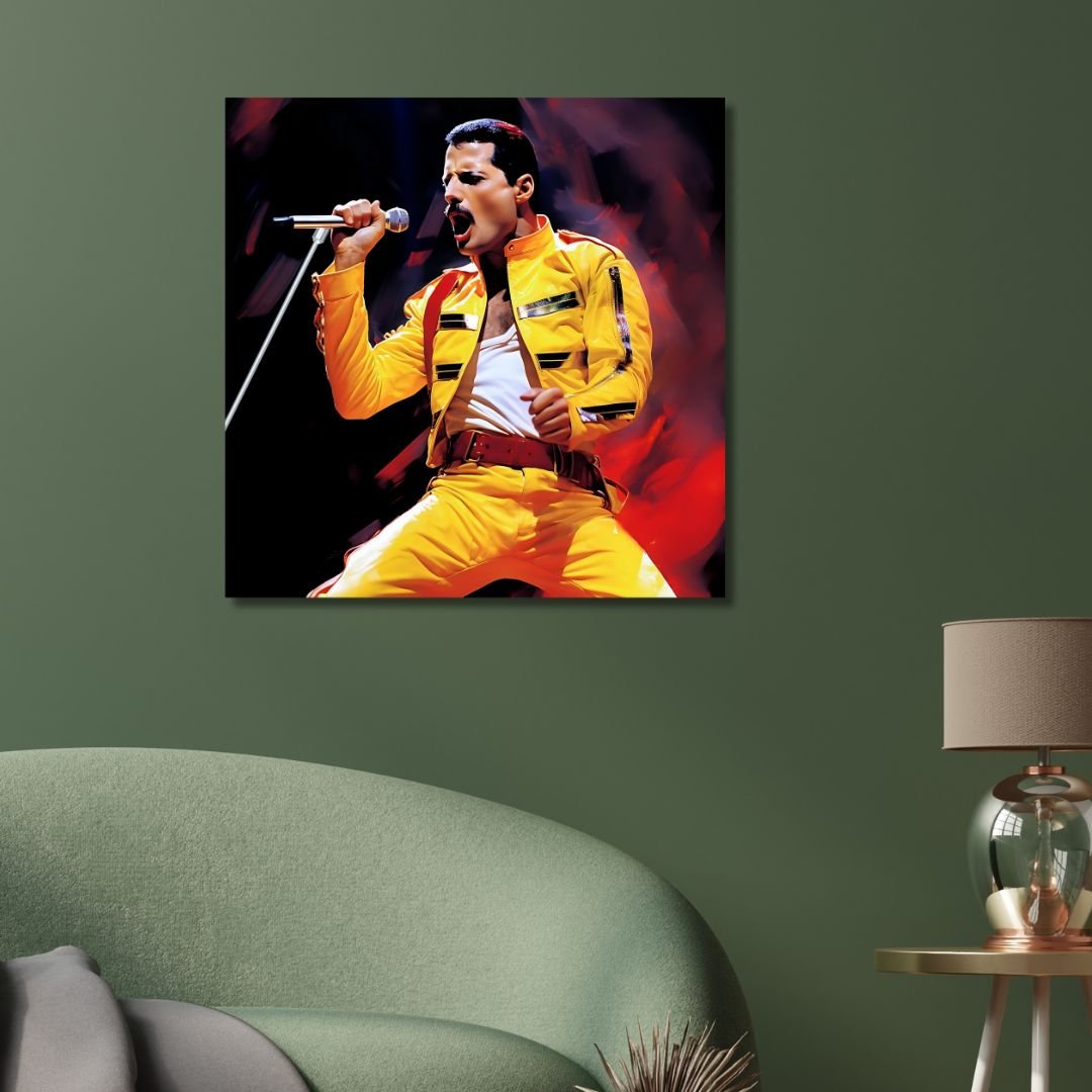 Freddie Mercury Pop Art - Designity Art