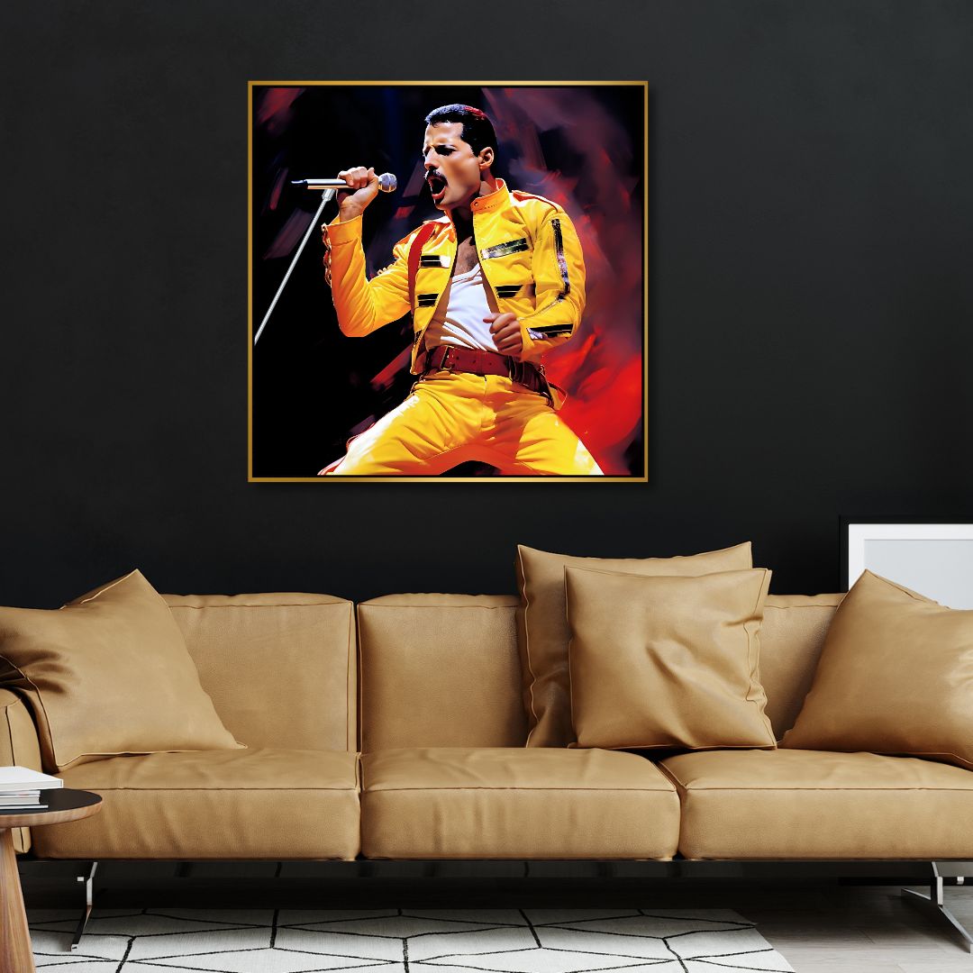 Freddie Mercury Pop Art - Designity Art