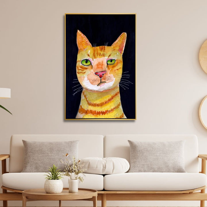 Ginger Cat Art - Designity Art