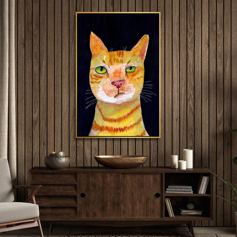 Ginger Cat Art - Designity Art