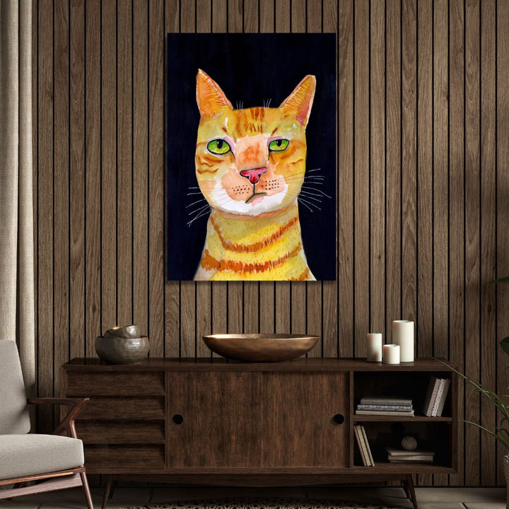 Ginger Cat Art - Designity Art