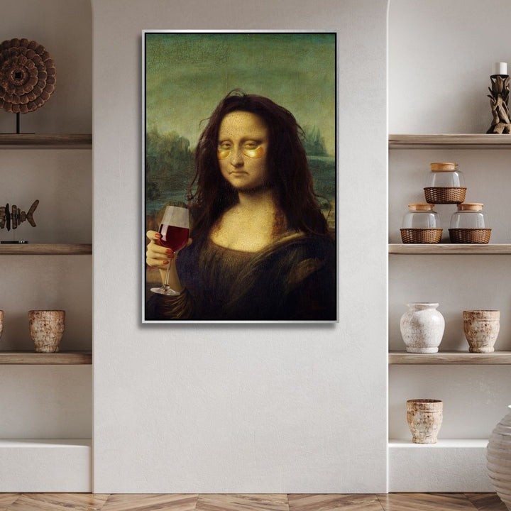 Hangover Mona Lisa Art - Designity Art