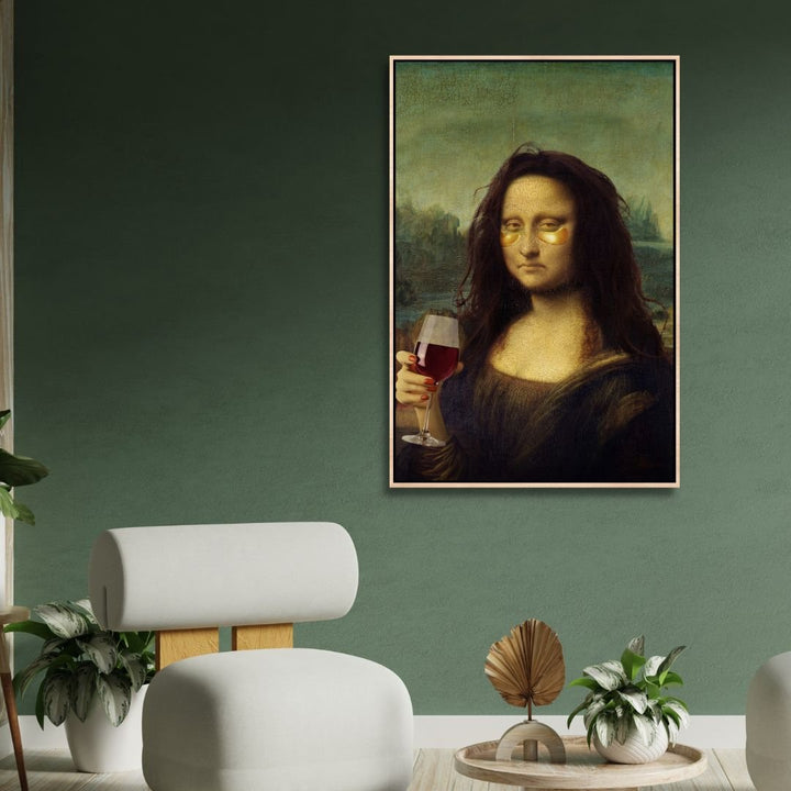 Hangover Mona Lisa Art - Designity Art