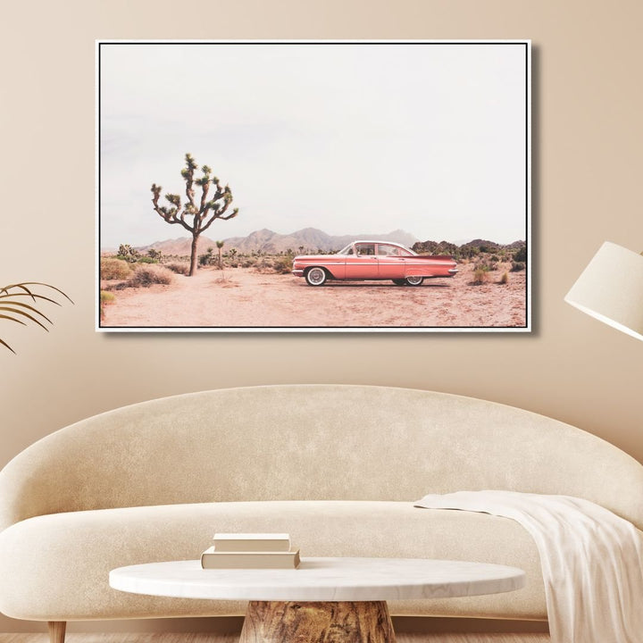 "In The Desert" Retro Art - Designity Art