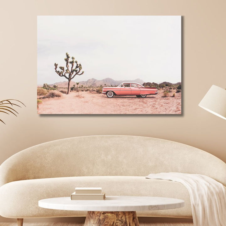 "In The Desert" Retro Art - Designity Art