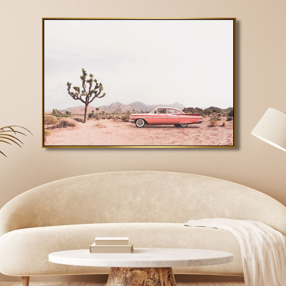 "In The Desert" Retro Art - Designity Art