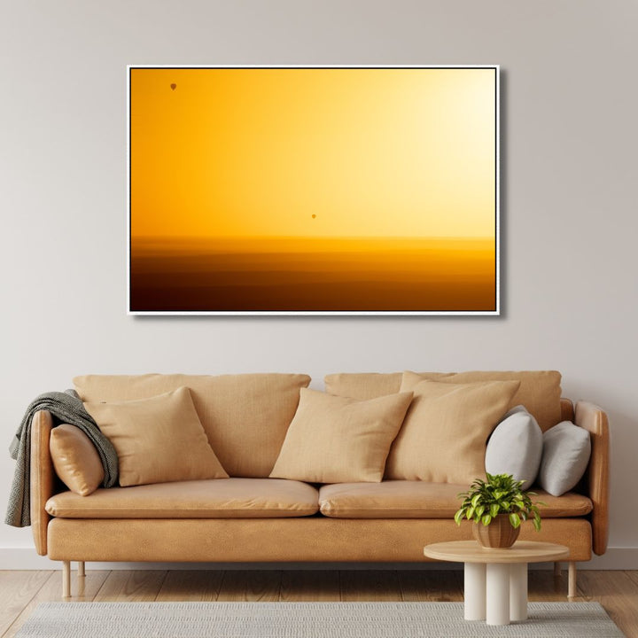 Loire Sunrise Photography Canvas Art - Designity Art