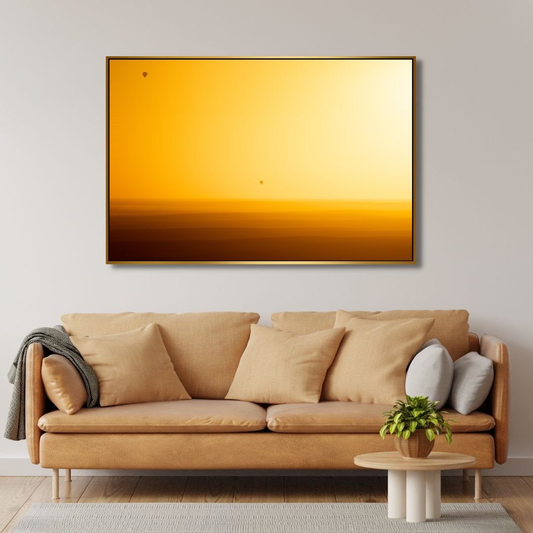 Loire Sunrise Photography Canvas Art - Designity Art