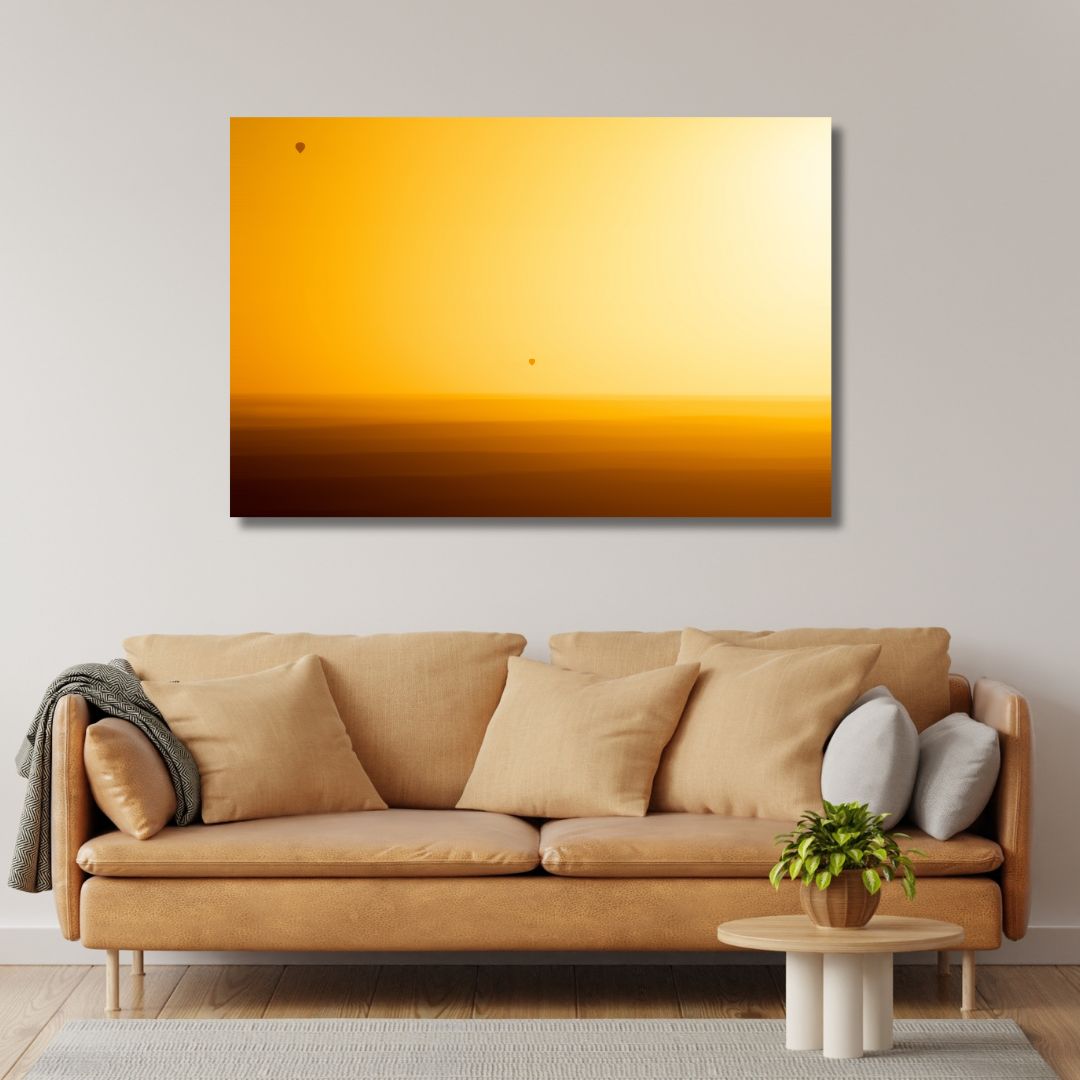 Loire Sunrise Photography Canvas Art - Designity Art