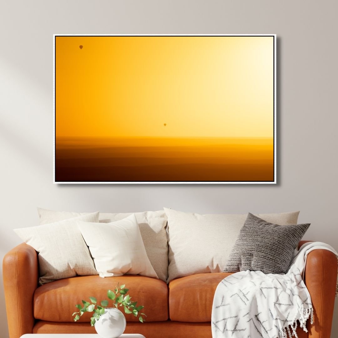 Loire Sunrise Photography Canvas Art - Designity Art