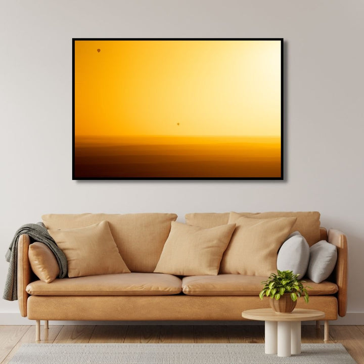 Loire Sunrise Photography Canvas Art - Designity Art