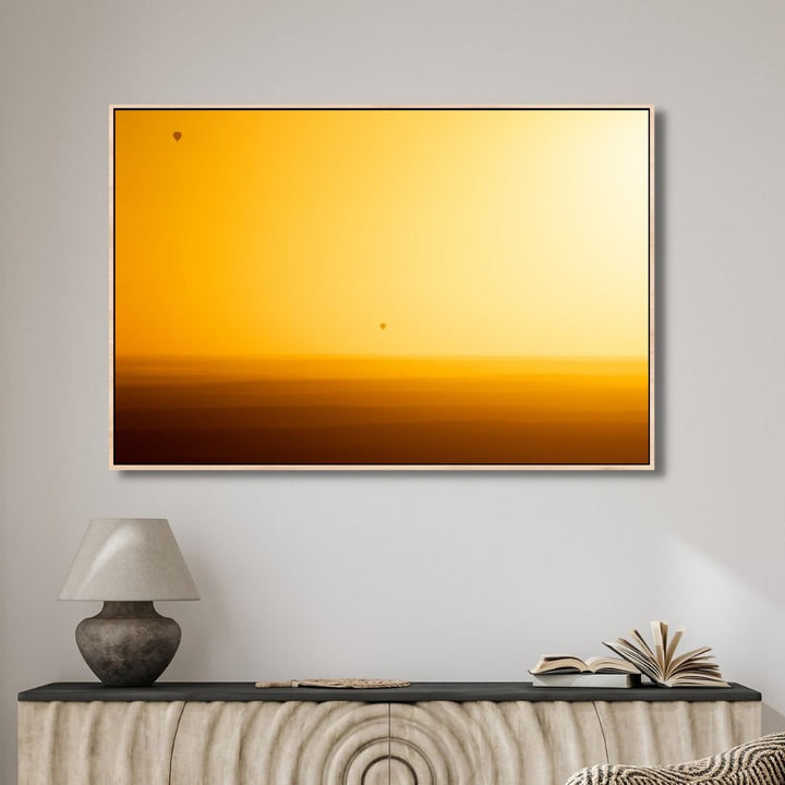 Loire Sunrise Photography Canvas Art - Designity Art