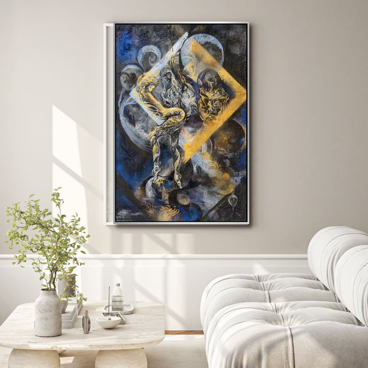 "Moon Dancer" Abstract Art - Designity Art