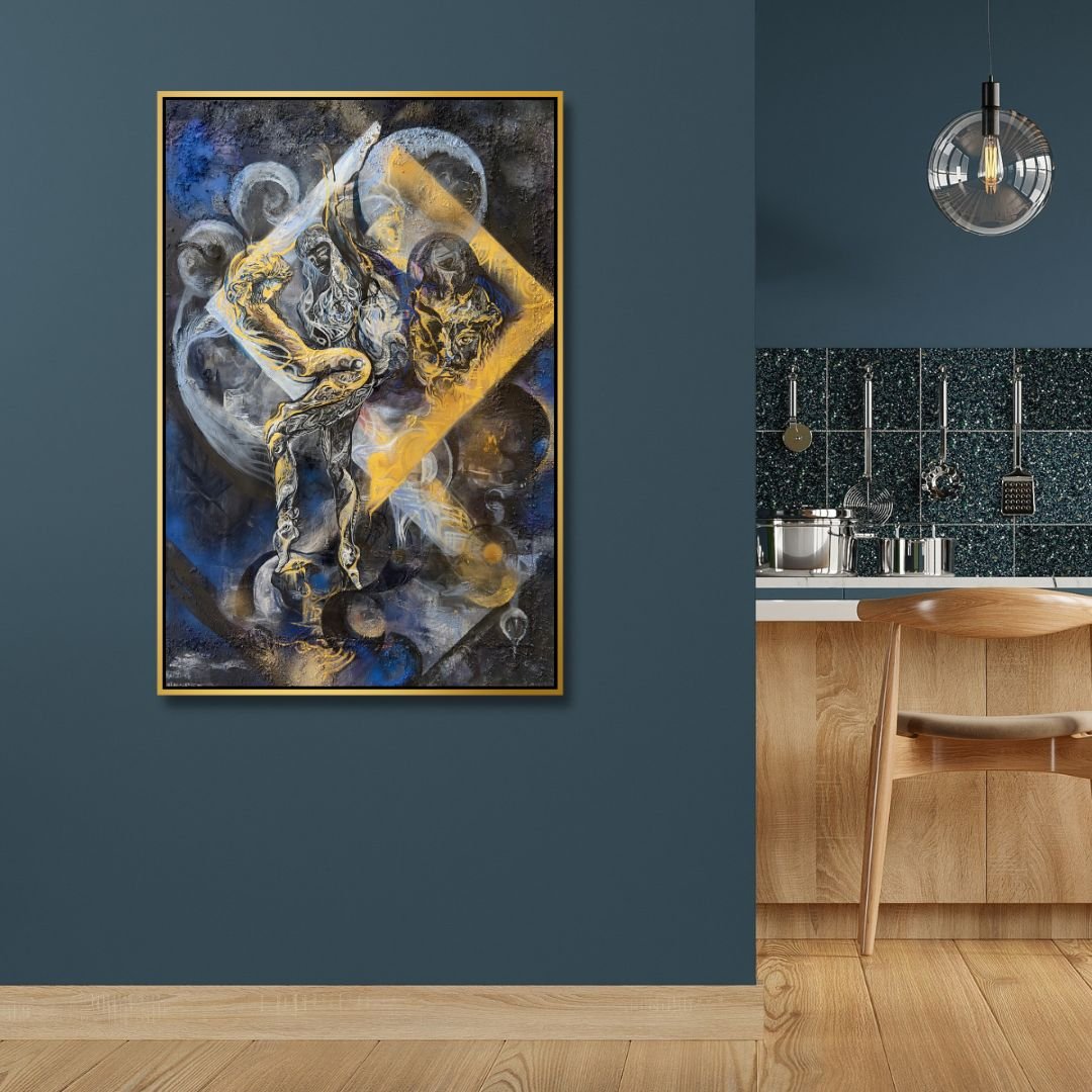 "Moon Dancer" Abstract Art - Designity Art