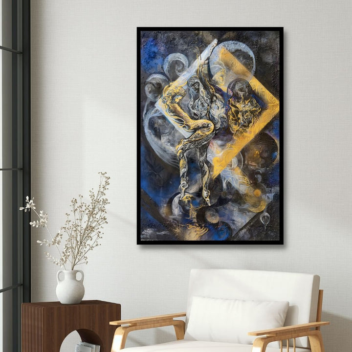 "Moon Dancer" Abstract Art - Designity Art