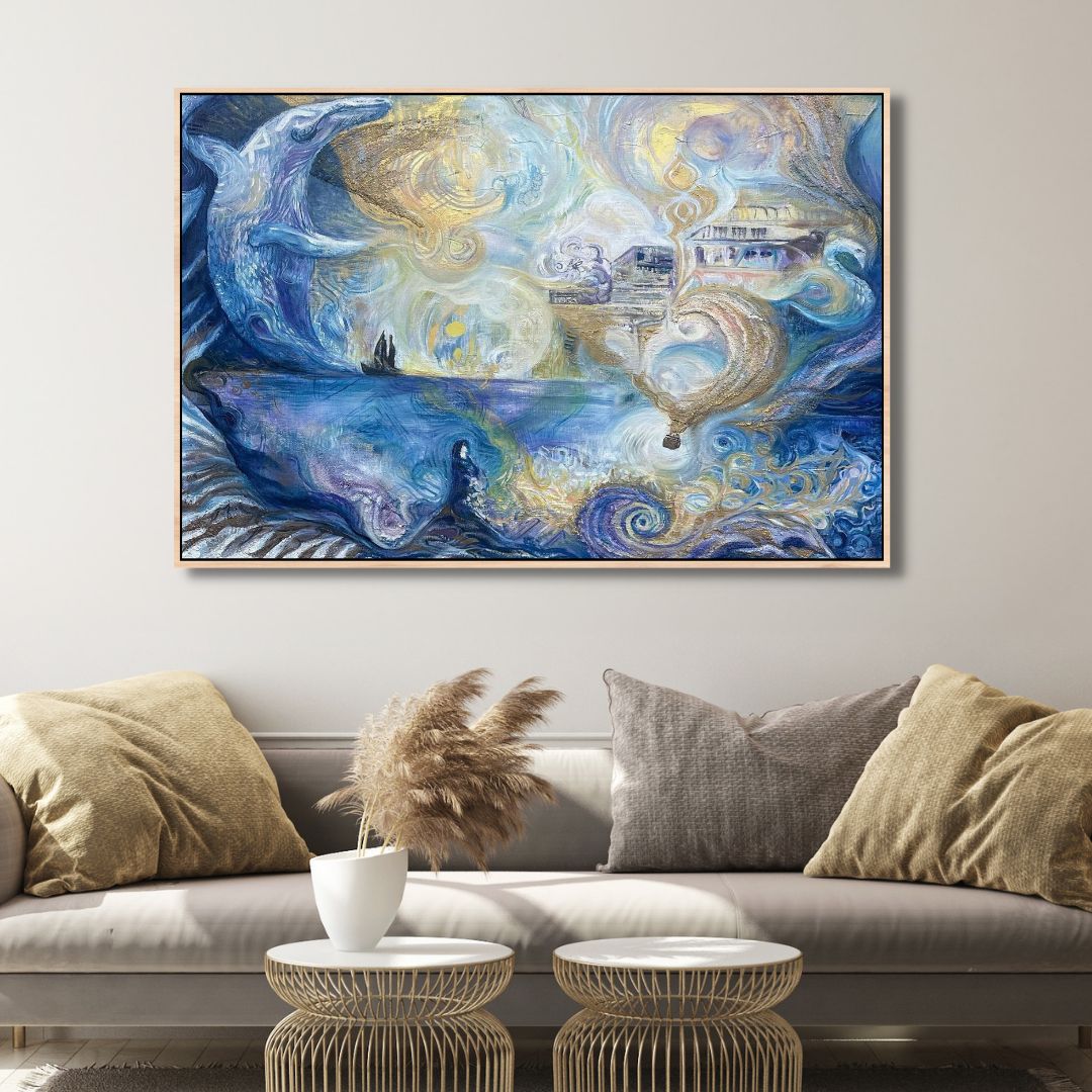 "Nature of Romanticism" Abstract Art - Designity Art