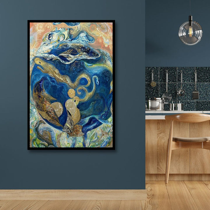 "New Earth in Creation" Abstract Art - Designity Art