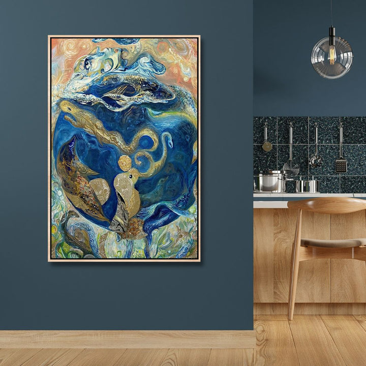 "New Earth in Creation" Abstract Art - Designity Art