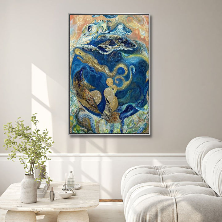 "New Earth in Creation" Abstract Art - Designity Art