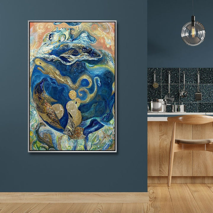 "New Earth in Creation" Abstract Art - Designity Art