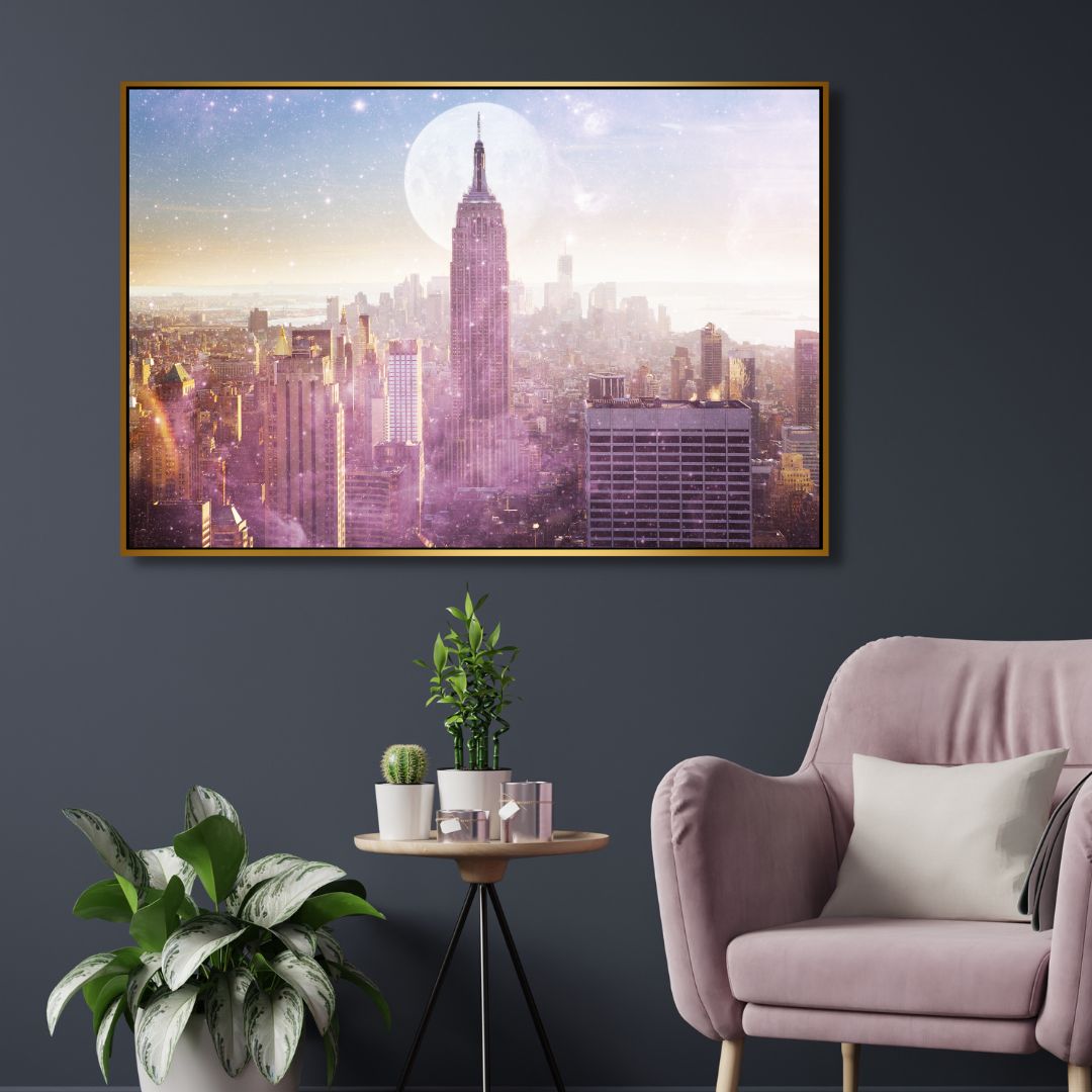 New York City Retro Art - Designity Art