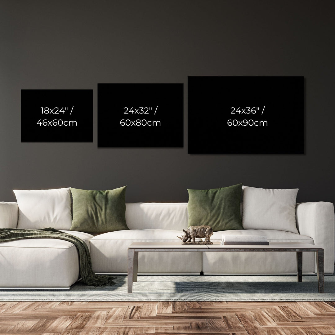 Paddling Photography Canvas Art - Designity Art