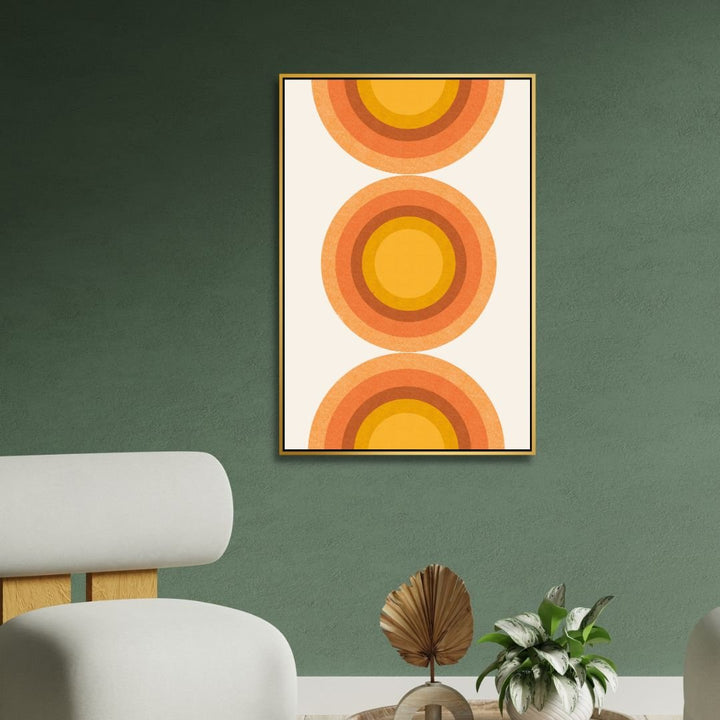 Retro Sun Art - Designity Art