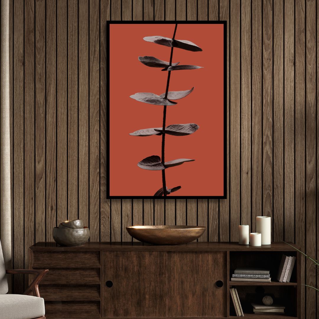 Rustic Eucalyptus Harmony Art - Designity Art