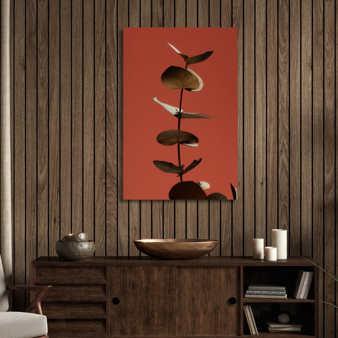 Rustic Eucalyptus Harmony Art - Designity Art