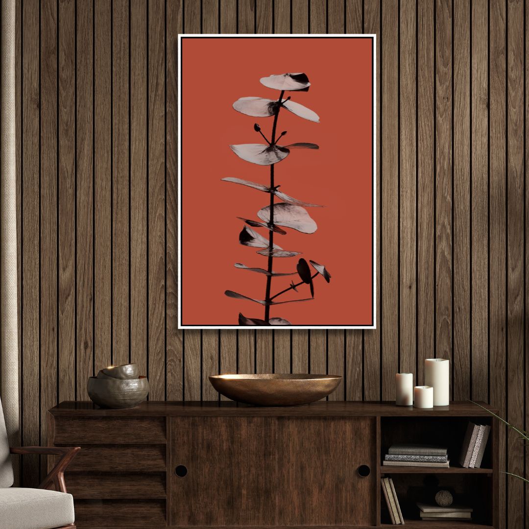 Rustic Eucalyptus Harmony Art - Designity Art