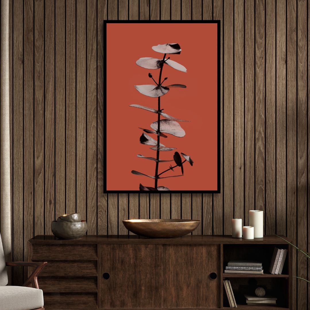 Rustic Eucalyptus Harmony Art - Designity Art