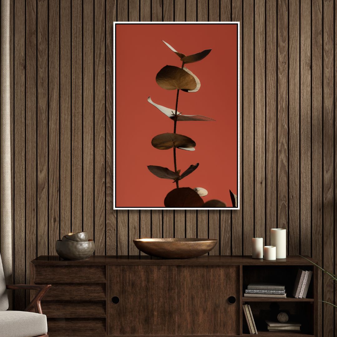 Rustic Eucalyptus Harmony Art - Designity Art