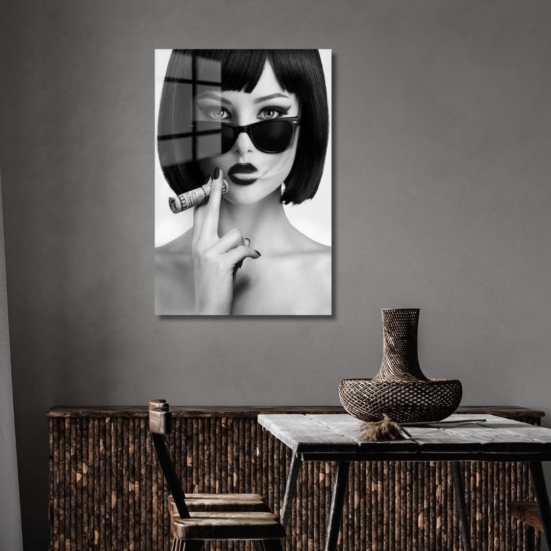 "Smoke This" Acrylic Glass Art - Designity Art