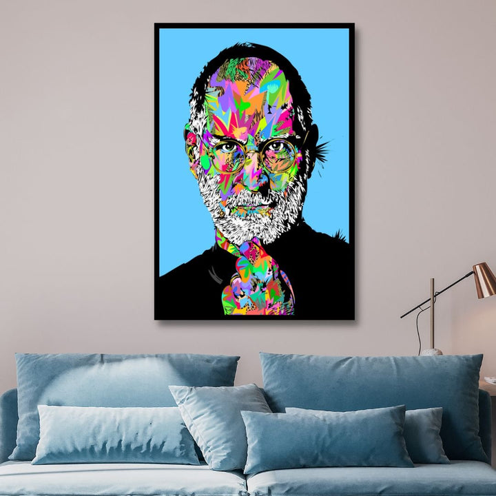 Steve Jobs Pop Art - Designity Art