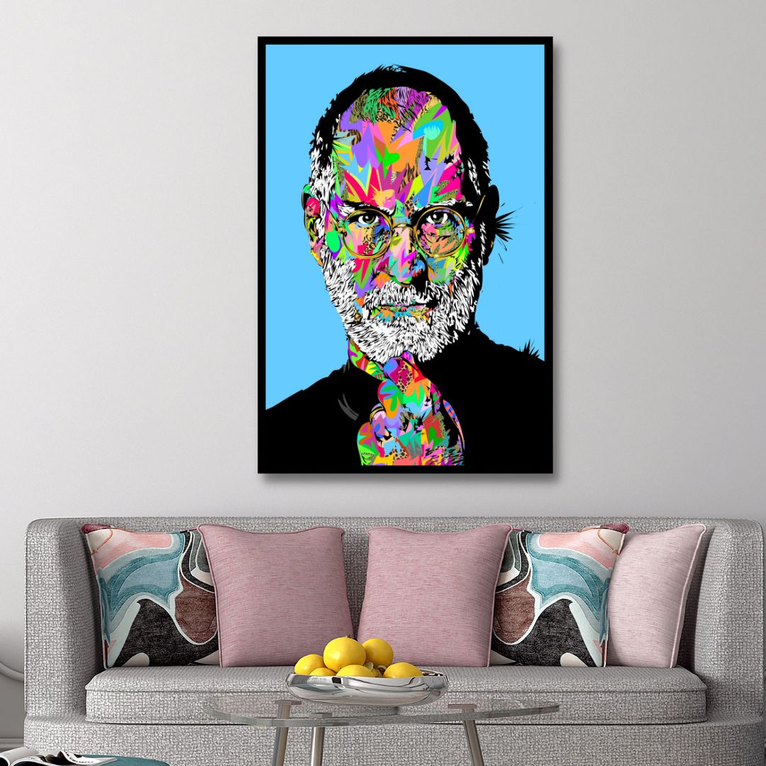 Steve Jobs Pop Art - Designity Art