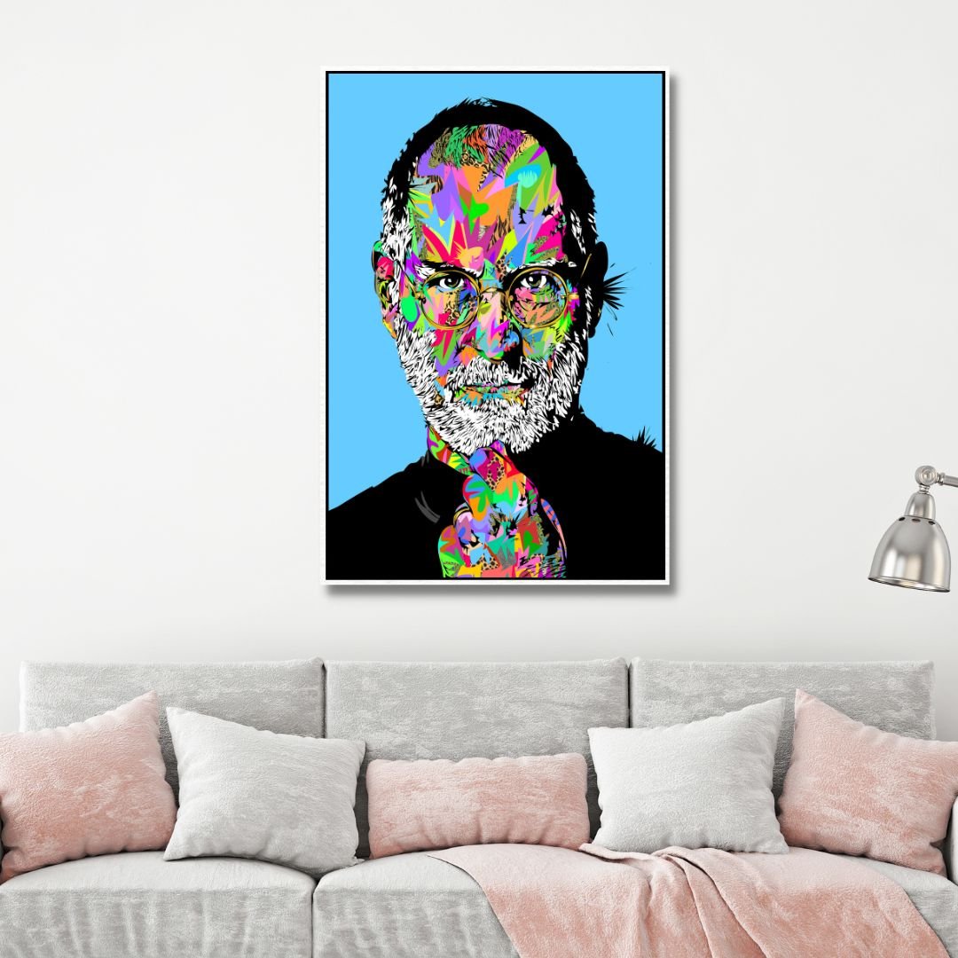 Steve Jobs Pop Art - Designity Art