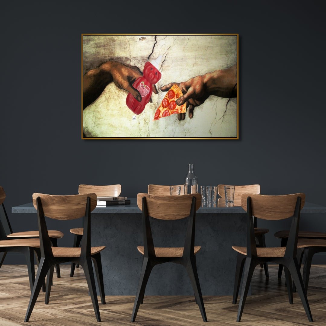 "The Creation of Joy II" Persian Pop Art - Designity Art