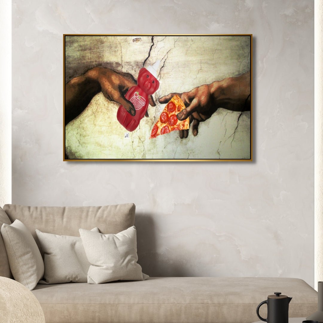 "The Creation of Joy II" Persian Pop Art - Designity Art